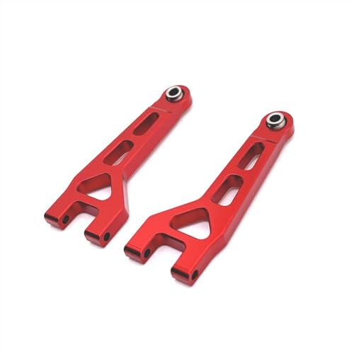 KLAPR Metall-Upgrade-Schwinge vorne oben für Hyper Go 1/16 16207 16208 16209 16210 H16 RC Autoteile (Rosso) von KLAPR