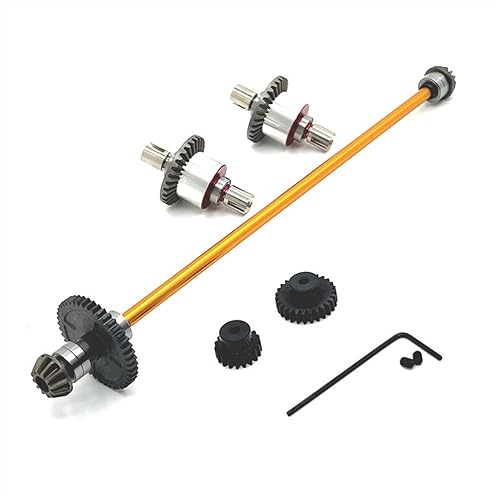 KLAPR Metall Upgraded Differential, Getriebemontage, für 1/12 124016 124017 124018 124019 124007 124008 RC Car Parts (B) von KLAPR