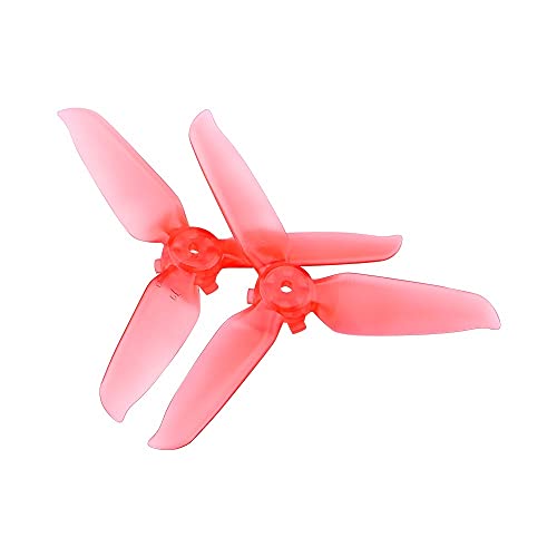 KLAPR Propeller für DJI FPV Combo Drohne 5328S Ersatz-Flugrequisiten schwarze Flügelventilatoren Blau Rot Grün Ersatzteile Zubehör (Farbe: Rot, 1 Paar) von KLAPR