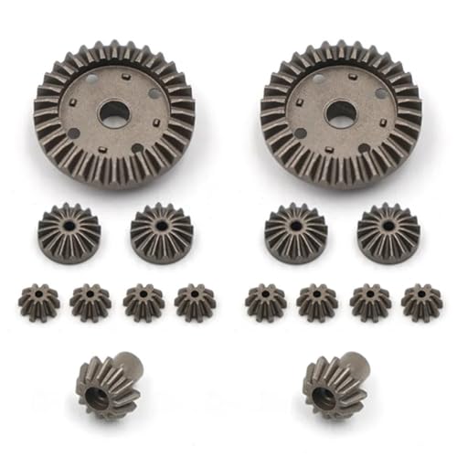 KLAPR Upgrade Metal Gear 30T 12T 10T 16T Differential Driving Getriebe 0011/0012/0013/0014 für 12428 12429 RC Auto Ersatzteile von KLAPR