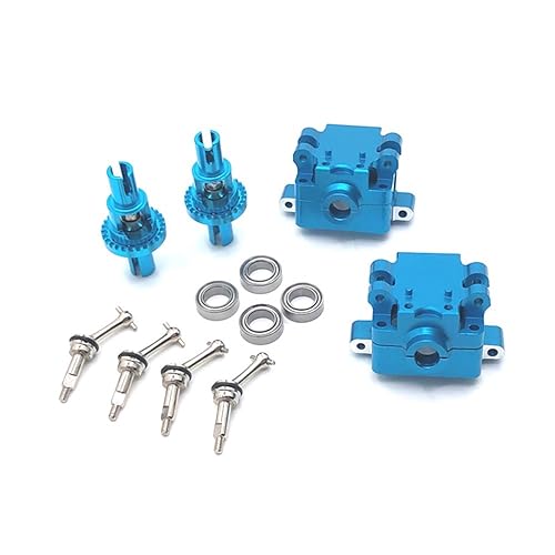 Metal Upgrade 27 mm Antriebswelle Getriebedifferential für 1/28 284131 K969 K979 K989 K999 P929 P939 RC Autoteile (Himmelblau) von KLAPR