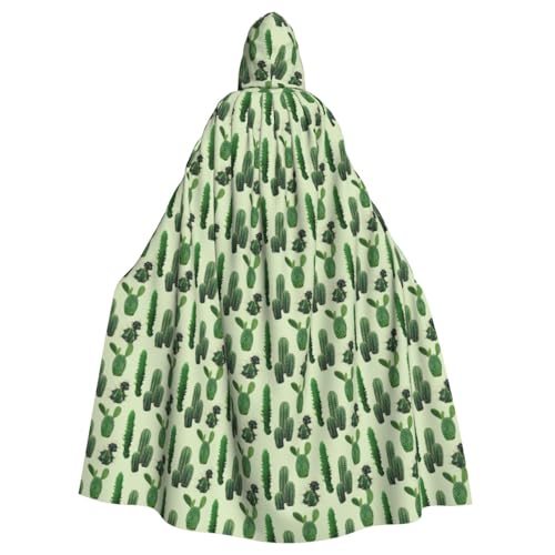 KLNBV Cactus Hooded Cloak: A Blend Of Fashion And Comfort von KLNBV