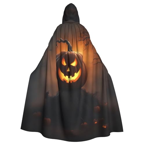 KLNBV Halloween Ghost Pumpkin 1 Hooded Cloak: A Blend Of Fashion And Comfort von KLNBV