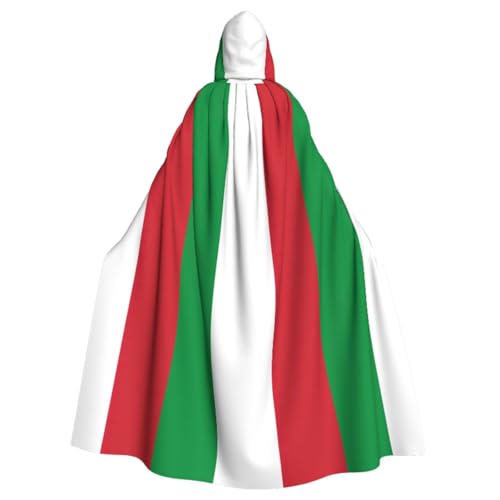 KLNBV Kapuzenumhang mit italienischer Flagge: eine Mischung aus Mode und Komfort von KLNBV