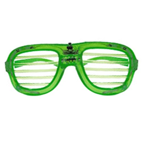 KLOVA Patricks Day Brille, grünes Kleeblatt, Patricks-Brille, irische Brille, Patrick's Day, Zubehör, Geschenke, Patrick's Day-Brille, irische Papierbrille von KLOVA