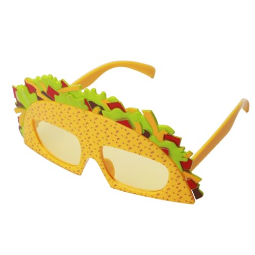 Neuheit Lustige Brille Party Brillen Spielzeug Sandwich Augen Brille Sonnenbrille Halloween Cosplay Kostüm Geschenke Für Frauen Männer Neuheit Lustige Brille von KLOVA