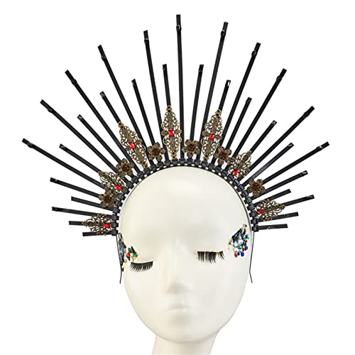 Stirnband HaloCrown Stirnband Stirnband Kopfschmuck Spiked Kopfschmuck HaloCrown Kopfschmuck Kopfschmuck von KLOVA