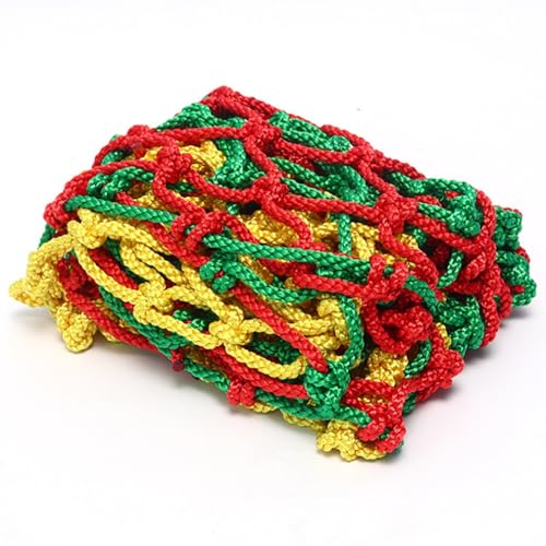 KLRCPQWU Schutznetz Sicherheitsnetz Nylon Ladungs Seilnetz Farbe Dekoratives Seilnetz, Kinder Fallschutznetz, Treppen Schutznetz, Sicherheitsnetz(10mm-10cm,1X1m/3.3X3.3ft) von KLRCPQWU