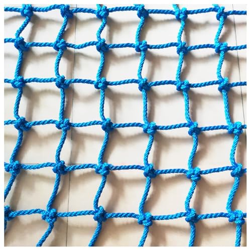 Kletternetz Kindersicherheitsnetz Nylon Kletternetz Kinderkletternetz Seil Frachtnetz Dia 10mm Frachtnetz Anti-Fall Treppennetze Ausdauer Balkontreppen Gartenschutznetz(10mm-10cm,1X10m/3.3X32.81ft) von KLRCPQWU