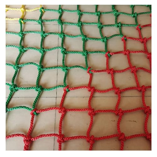 Kletternetz für Kinder und Erwachsene Seil Netz Cargo Net Armee Klettern Leiter Groß Outdoor Indoor Physiical Training Klettern Netz Schutz Sicherheitsnetz Durchmesser 10mm/0,032 Fuß(10mm-10cm,1X3m/3. von KLRCPQWU