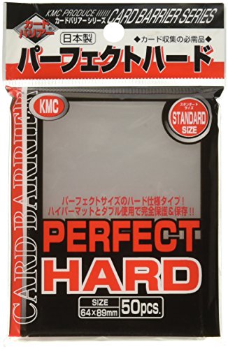 KMC Standard Sleeves - Perfect Hard (50 Sleeves) von KMC