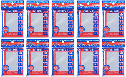 KMC Perfect Size Kartenhüllen Mini [10 Packungen] von KMC