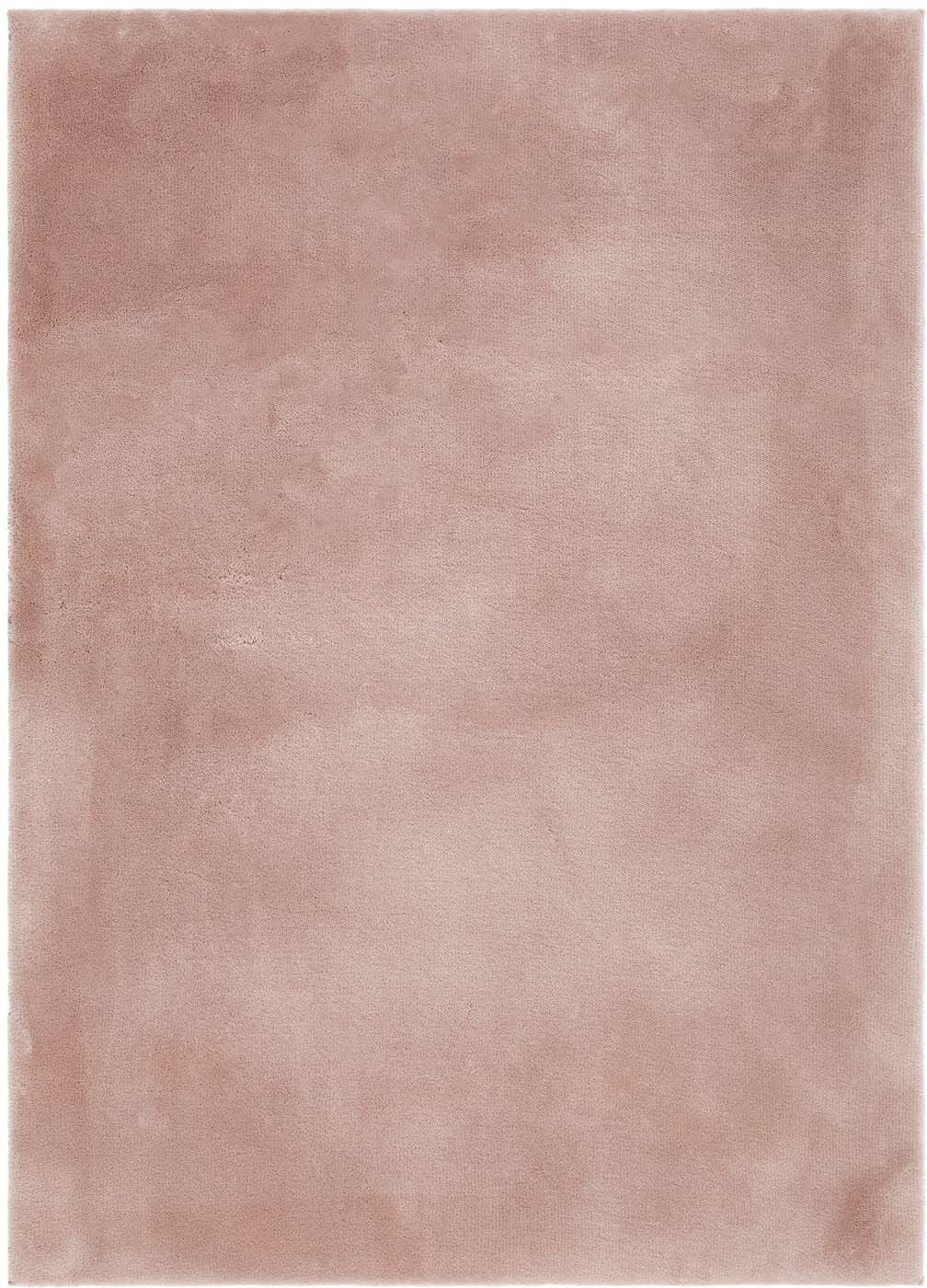 KM Carpets Cozy Teppich 110x160 cm, Dusty Pink von KMCarpets