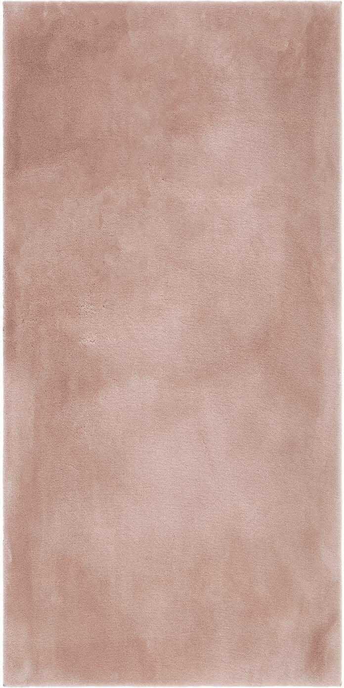 KM Carpets Gemütlicher Teppich 80x160, Dusty Pink von KMCarpets