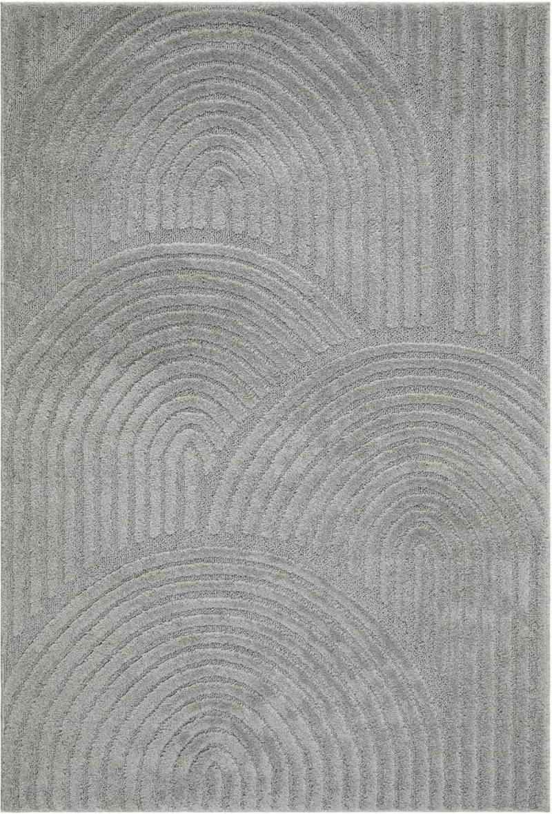 KMCarpets Doria Zen Teppich 120x170 cm, Grau von KMCarpets