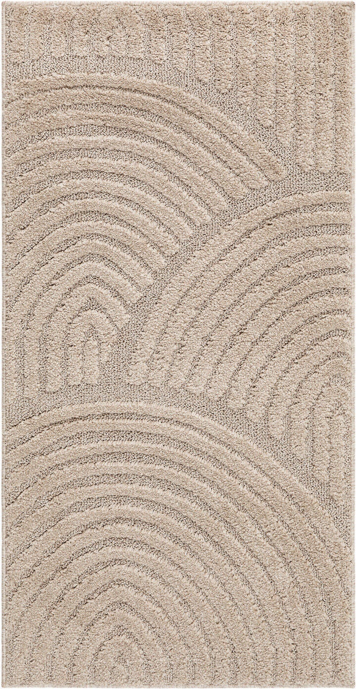 KMCarpets Doria Zen Teppich 80x150, Beige von KMCarpets