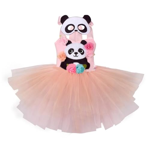 KMGDM Panda-Kostüm-Set, Schwanz, Tutus, Kleid, Panda, Tier-Kostüme, Zubehör, Kinder, Halloween, Cosplay, Party-Requisiten KMGDM Panda-Kostüm-Set, Schwanz, Tutus, Kleid, Panda, Tier-Kostüme, Zubehör, Kinder, Halloween, Cosplay, Party-Requisiten von KMGDM