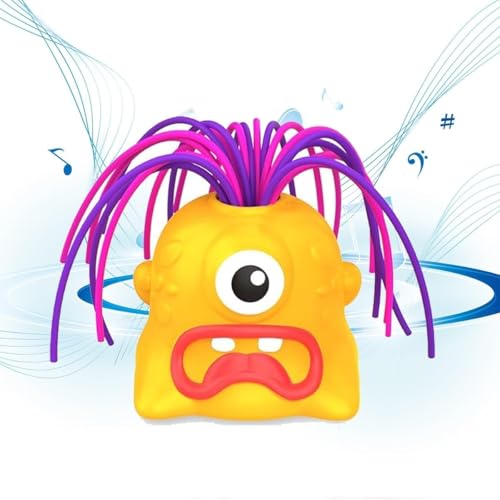 Gamyflaky Haare ziehendes Monster, Haare ziehendes Monsterspielzeug, Haare ziehendes Fidget-Spielzeug, lustige verschiedene Schreie, die durch Haareziehen erzeugt werden, Anti-Angst-Spielzeug und entl von KMLATZDN