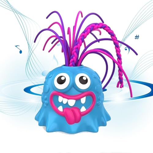 Gamyflaky Haare ziehendes Monster, Haare ziehendes Monsterspielzeug, Haare ziehendes Fidget-Spielzeug, lustige verschiedene Schreie, die durch Haareziehen erzeugt werden, Anti-Angst-Spielzeug und entl von KMLATZDN