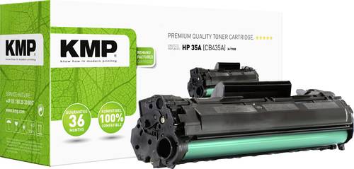 KMP Toner ersetzt HP 35A, CB435A Kompatibel Schwarz 1500 Seiten H-T100 1210,0000 von KMP