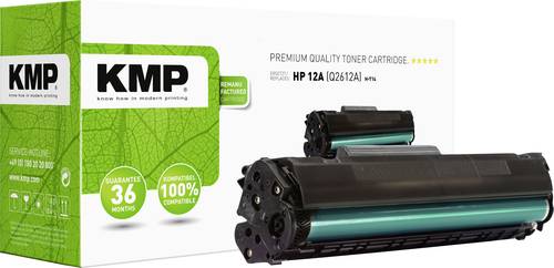 KMP Toner ersetzt HP 12A Kompatibel Schwarz 2000 Seiten H-T14 1114,0000 von KMP