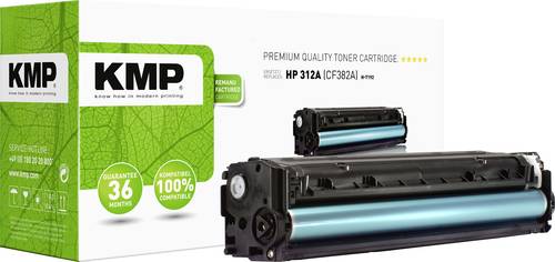 KMP Toner ersetzt HP 312A, CF382A Kompatibel Gelb 2700 Seiten H-T192 2528,0009 von KMP