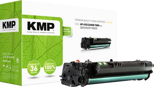 KMP Toner ersetzt HP 49X, Q5949X Kompatibel Schwarz 6000 Seiten H-T71 1128,HC00 von KMP