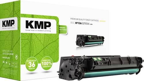 KMP Toner ersetzt HP 53X, Q7553X Kompatibel Schwarz 12000 Seiten H-T88 1207,5000 von KMP