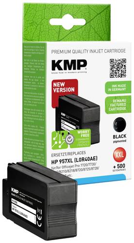 KMP Druckerpatrone ersetzt HP 957XL, L0R40AE Kompatibel Schwarz H167BX 1749,4001 von KMP