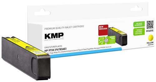 KMP Druckerpatrone ersetzt HP 973X Kompatibel Gelb H165YX 1753,4009 von KMP