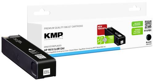 KMP Druckerpatrone ersetzt HP 981X, L0R12A Kompatibel Schwarz H169BX 1754,4001 von KMP