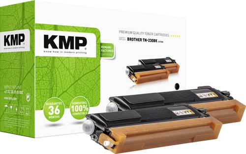 KMP Tonerkassette ersetzt Brother TN-230BK, TN230BK Kompatibel Schwarz 4400 Seiten B-T32D von KMP