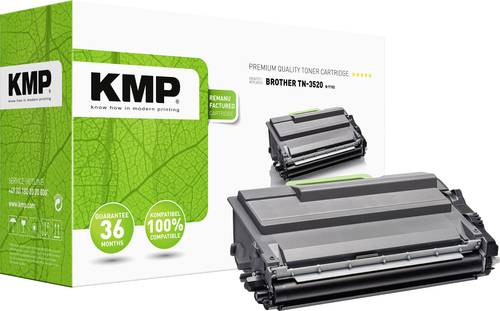 KMP Toner ersetzt Brother TN-3520 Kompatibel Schwarz 20000 Seiten B-T102 1263,3700 von KMP