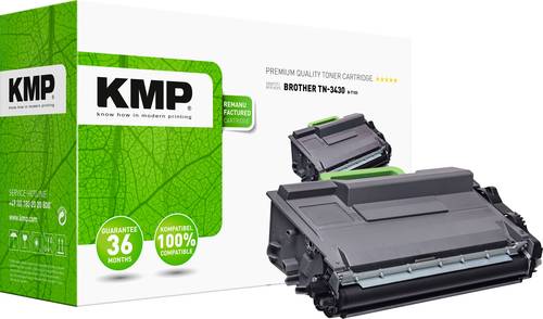 KMP Toner ersetzt Brother Brother TN3430 Kompatibel Schwarz 3000 Seiten B-T103 1263,2000 von KMP