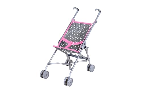 KNORRTOYS.COM 12607 Puppenbuggy SIM, Star Grey von KNORRTOYS.COM