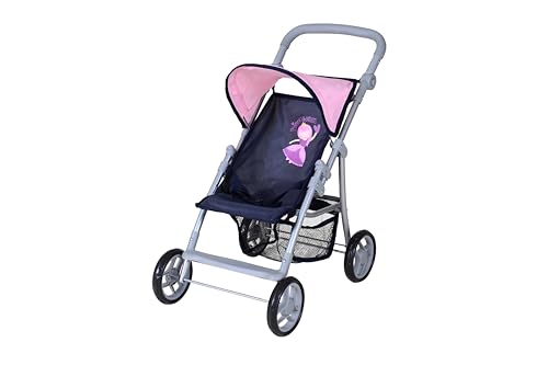 Knorrtoys 16842 - Puppenbuggy Liba - Princess Blue von KNORRTOYS.COM