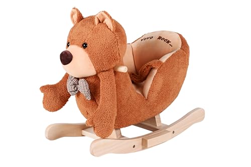 KNORRTOYS.COM 40626 Schaukeltier, „Bär braun“ von KNORRTOYS.COM