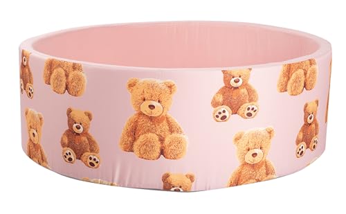 KNORRTOYS.COM 76007 Bällebad, Teddy pink-150 Balls Grey/White/transparent KNORRTOYS.COM 76007 Bällebad, Teddy pink-150 Balls Grey/White/transparent von KNORRTOYS.COM