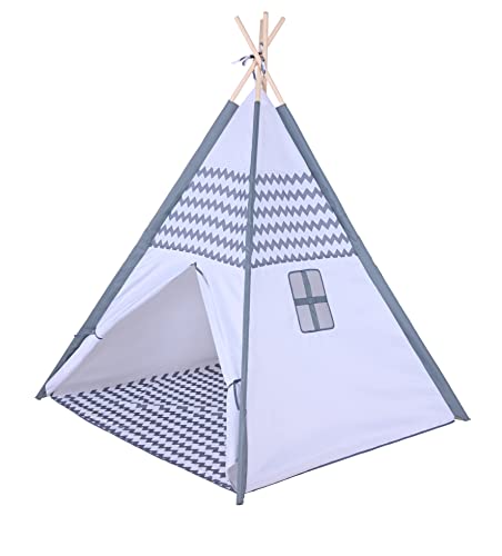 knorr toys 55907 Tipi-Zickzack, weiß, grau von KNORRTOYS.COM