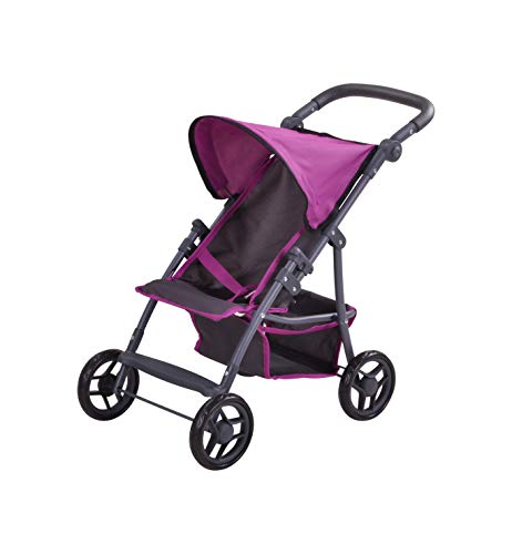 Knorrtoys 16882 16882-Puppenbuggy Liba tec Purple Puppenbuggy, 54 x 35 x 44 cm von KNORRTOYS.COM