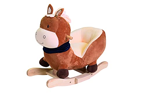 Knorrtoys 40373 Schaukeltier Seppl Horse Brown mit Sound von KNORRTOYS.COM