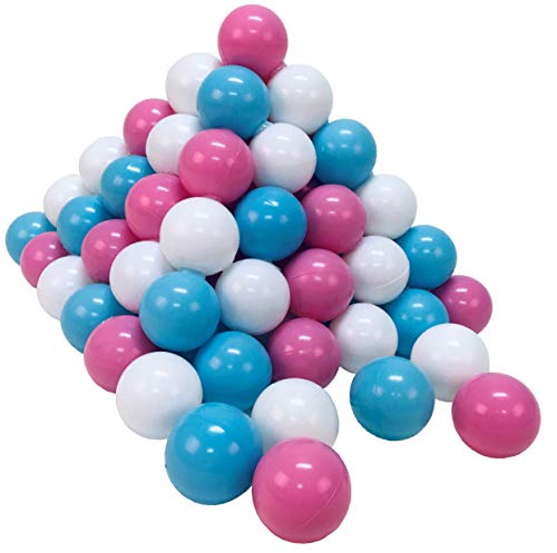 Knorrtoys 56740 - Bälleset ca. Ø6 cm 100 Balls Rose/Creme/lightblue von KNORRTOYS.COM