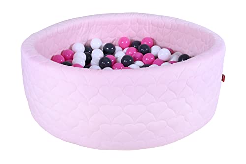 Knorrtoys 68192 - Bällebad soft - "Cosy heart rose" - 300 Bälle creme/grey/rose Knorrtoys 68192 - Bällebad soft - "Cosy heart rose" - 300 Bälle creme/grey/rose von KNORRTOYS.COM