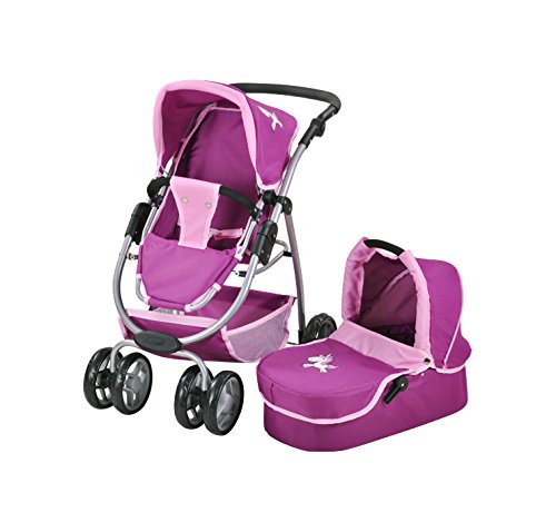 Knorrtoys 90772 - Puppenwagen Coco - "UMA.Das Einhorn" purple von KNORRTOYS.COM