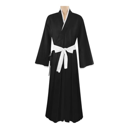 KNQSTYJV Bleachs Kurosaki Ichigo Cosplay-Kostüm, Outfit-Set für Erwachsene und Kinder, Halloween-Kostüme von KNQSTYJV