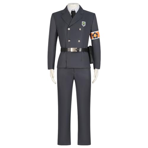 KNQSTYJV Blues Locks Polizei-Cosplay-Kostüm, Outfit-Set für Erwachsene und Kinder, Halloween-Kostüme von KNQSTYJV