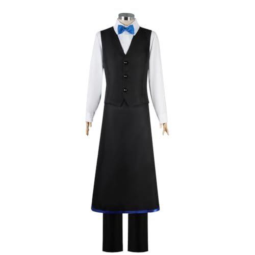 KNQSTYJV OSHIs NO KOs Aqua-Kaffee-Arbeitskleidung, Cosplay-Kostüm, Outfit-Set für Erwachsene und Kinder, Halloween-Kostüme von KNQSTYJV