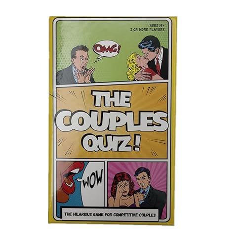 KNQSTYJV Quiz für Paare Kartenspiel für Paare EIN lustiges Geschenk für Paare zum Jahrestag, Valentinstag, Weihnachten, Verabredungen von KNQSTYJV