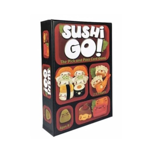 KNQSTYJV Sushis go – lustiges Familienkartenspiel für Erwachsene, Teenager und Kinder, für Familienspieleabende, Partyspiel, Kartenspiel für Kinder und Erwachsene von KNQSTYJV