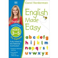 English Made Easy: The Alphabet, Ages 3-5 (Preschool) von KNV Besorgung